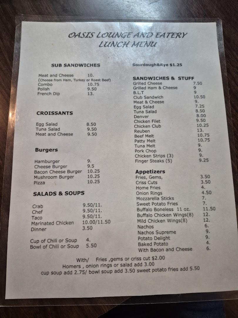 Oasis Lounge Eatery & Casino